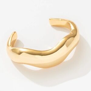 NWT Frasier Sterling X Curateur Cosmo Gold Cuff in Gold
